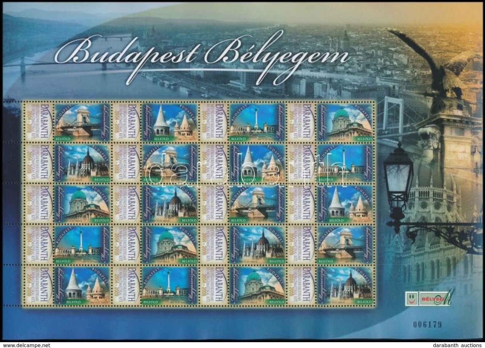 ** 2007 Budapest Bélyegem Megszemélyesített Teljes ív  (13.500) - Other & Unclassified