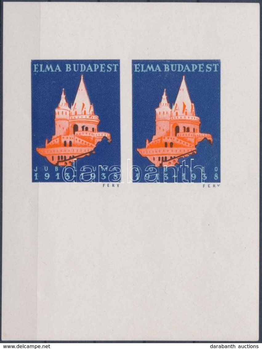 ** 1938/ D8bb ELMA Jubileum Emlékív (10.000) - Other & Unclassified