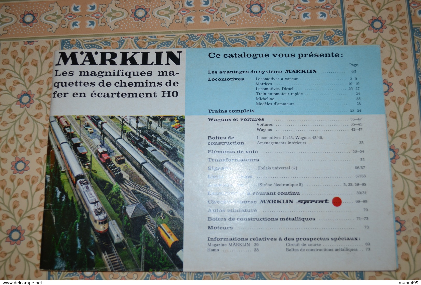 Marklin Catalogue 1967 - 1968 - Modélisme