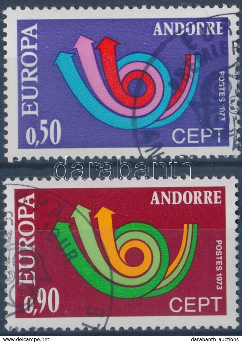 O 1973 Europa CEPT Sor Mi 247-248 - Altri & Non Classificati