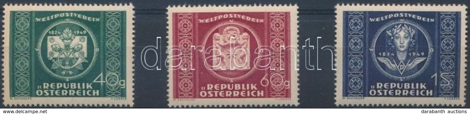 ** 1949  UPU Sor Mi  943-945 - Other & Unclassified