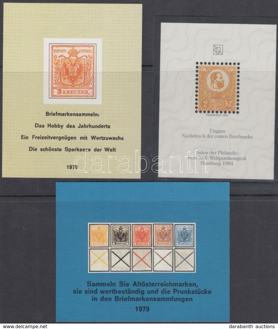 ** 1979-1984 3 Klf Osztrák Emlékív - Other & Unclassified