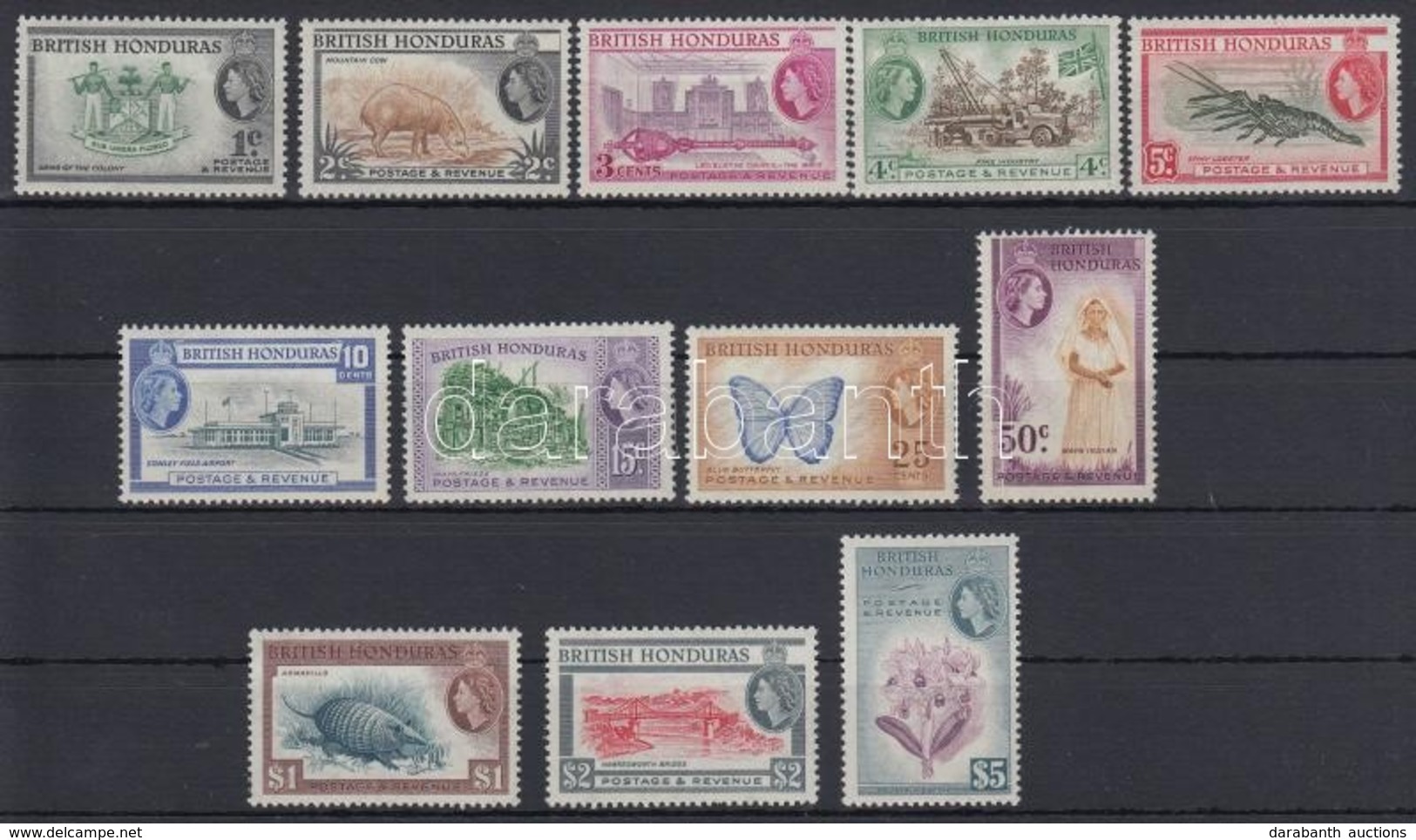 ** 1953 Mi 141-152 - Other & Unclassified