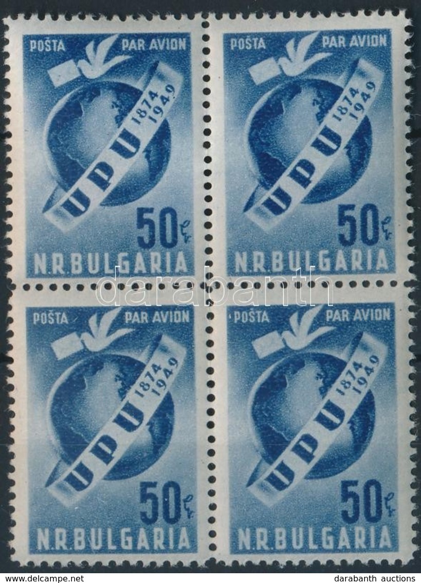 ** 1949 UPU Négyestömb  Mi 708 - Other & Unclassified