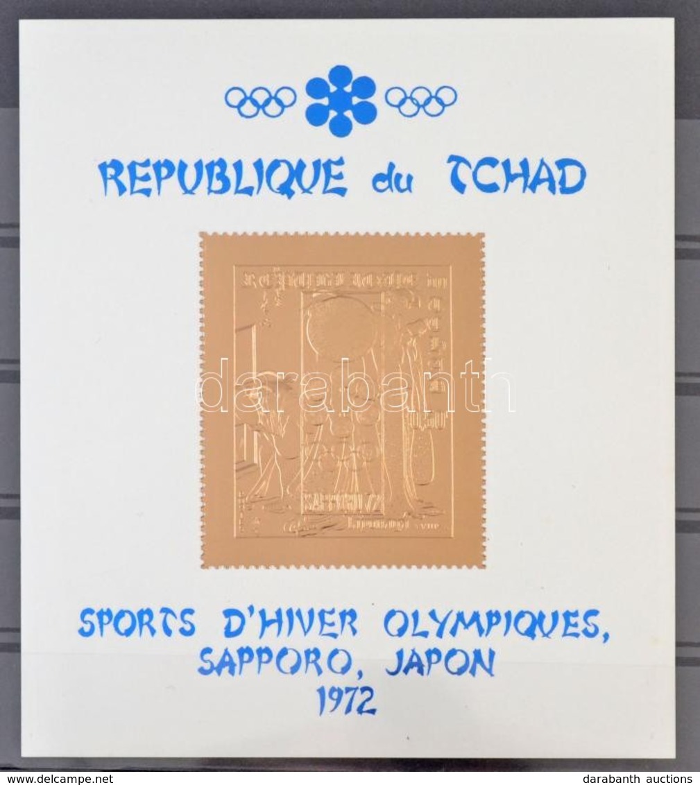 ** 1972 Téli Olimpia Blokk Mi 2 - Altri & Non Classificati