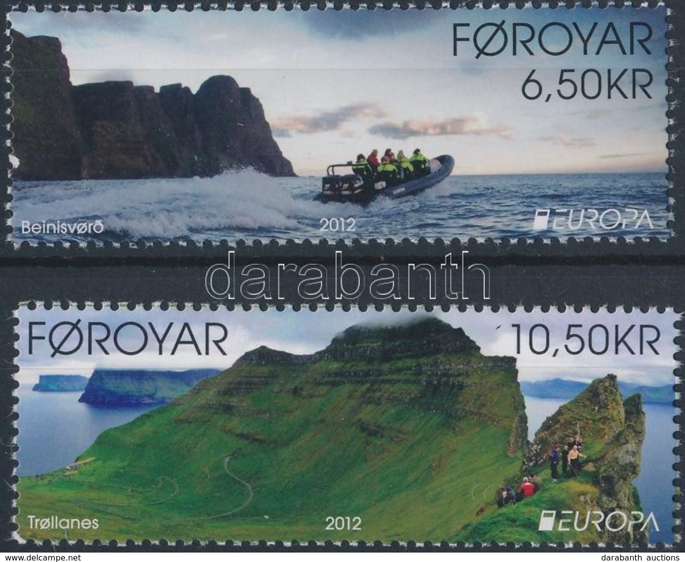 ** 2012 Europa CEPT Látogasson Feröer-szigetekre Mi 753-574 - Other & Unclassified