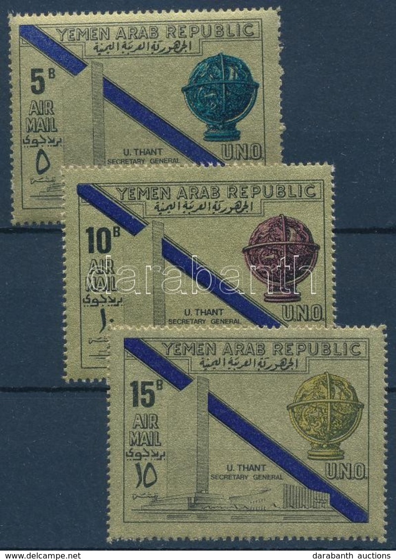 ** 1968 ENSZ, Emberi Jogok Sor Mi 811-813 - Other & Unclassified