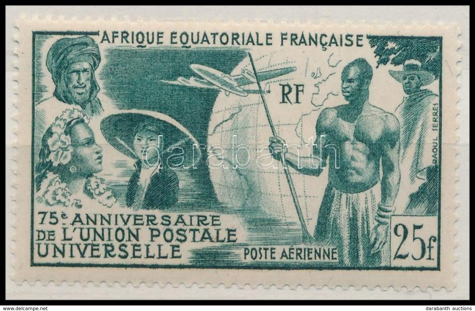 ** 1949 75 éves Az UPU Mi 284 - Altri & Non Classificati