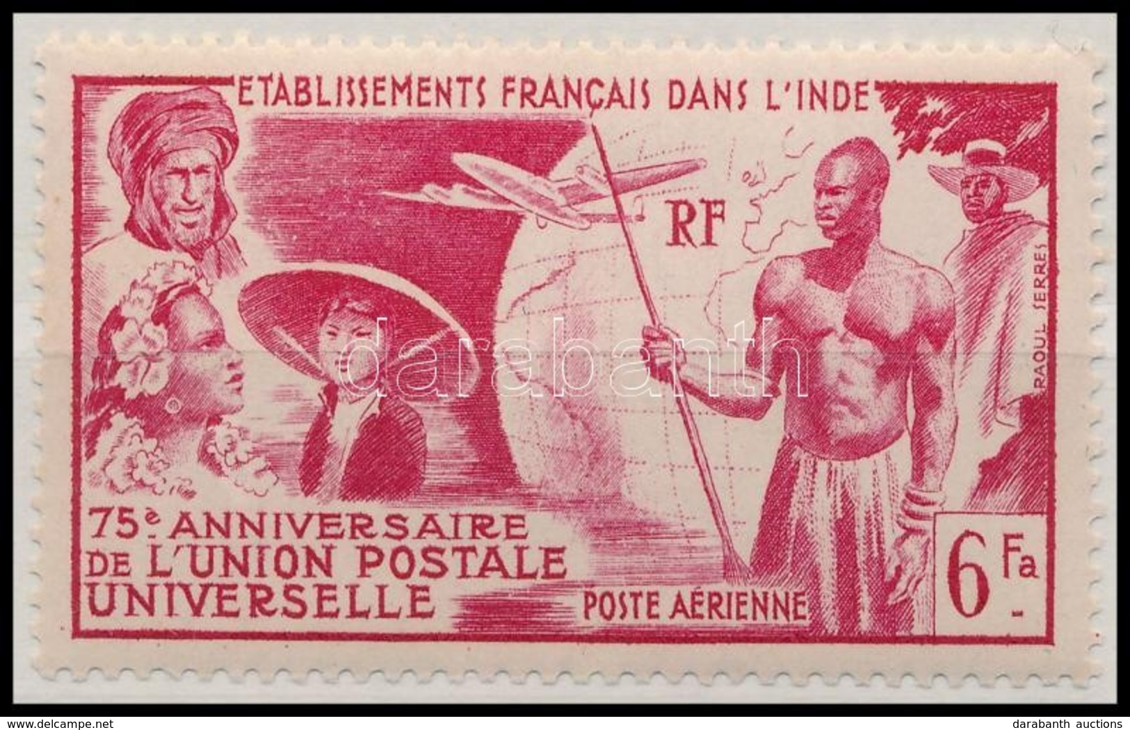 ** 1949 75 éves Az UPU Mi 303 - Other & Unclassified