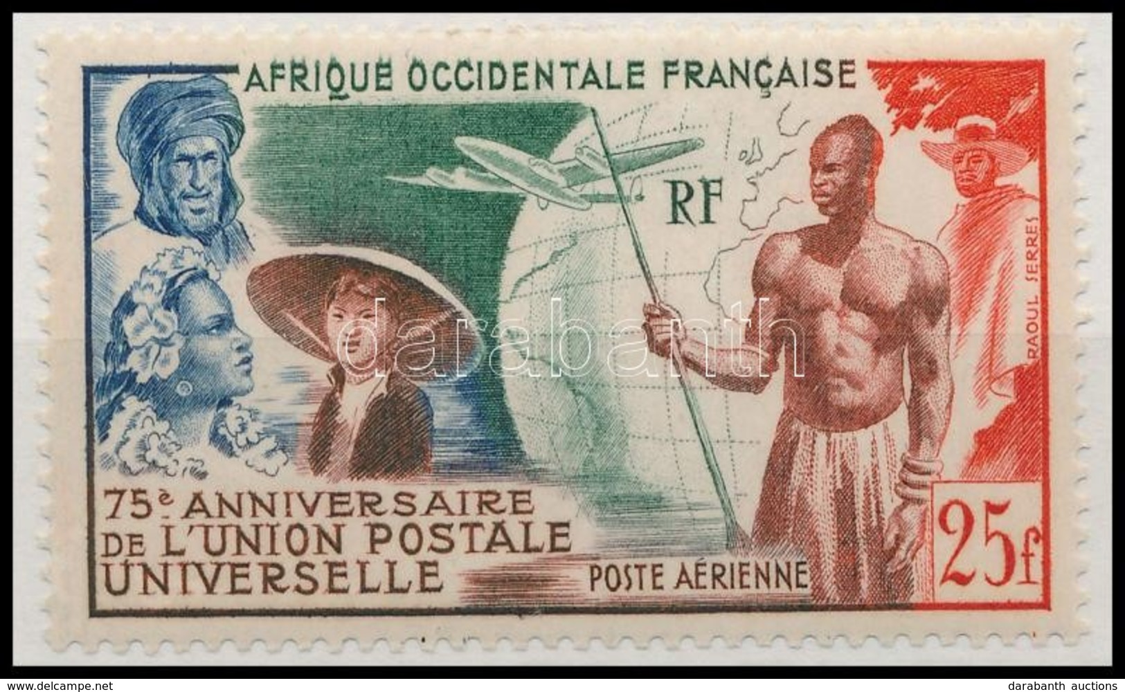 ** 1949 75 éves Az UPU Mi 59 - Altri & Non Classificati