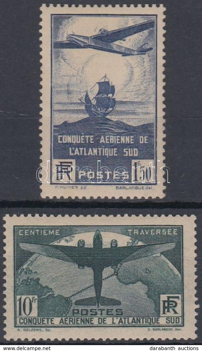 * 1936 Repülés Sor Mi 326-327 - Altri & Non Classificati