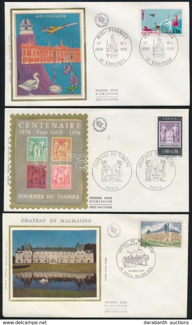 1976 22 Db FDC (Mi EUR 42,5) - Other & Unclassified