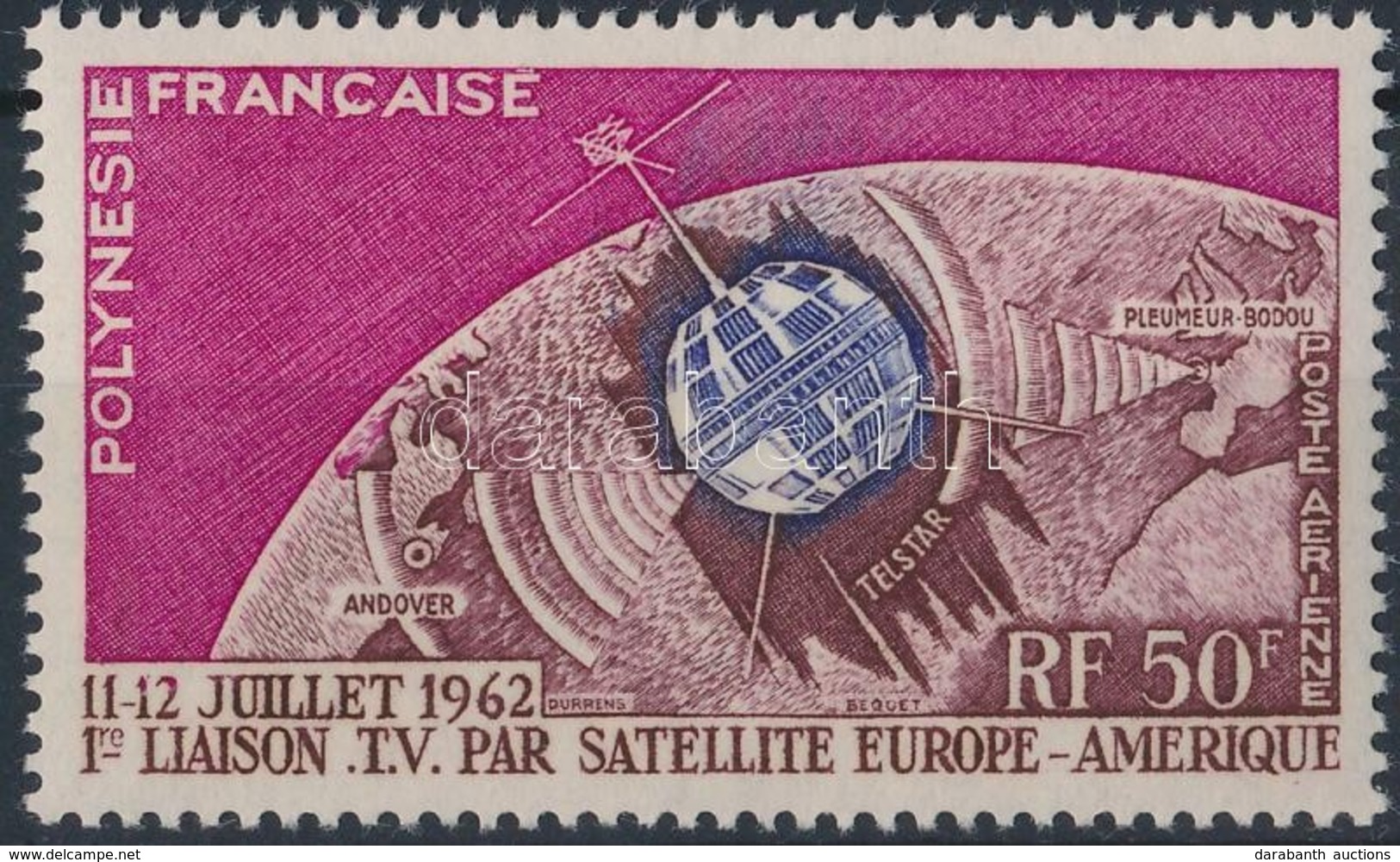 ** 1962 Űrkutatás ,,Telstar' Mi 23 - Other & Unclassified