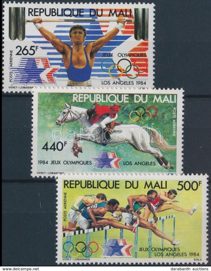 ** 1984 Nyári Olimpia: Los Angeles Sor Mi 995-997 - Other & Unclassified