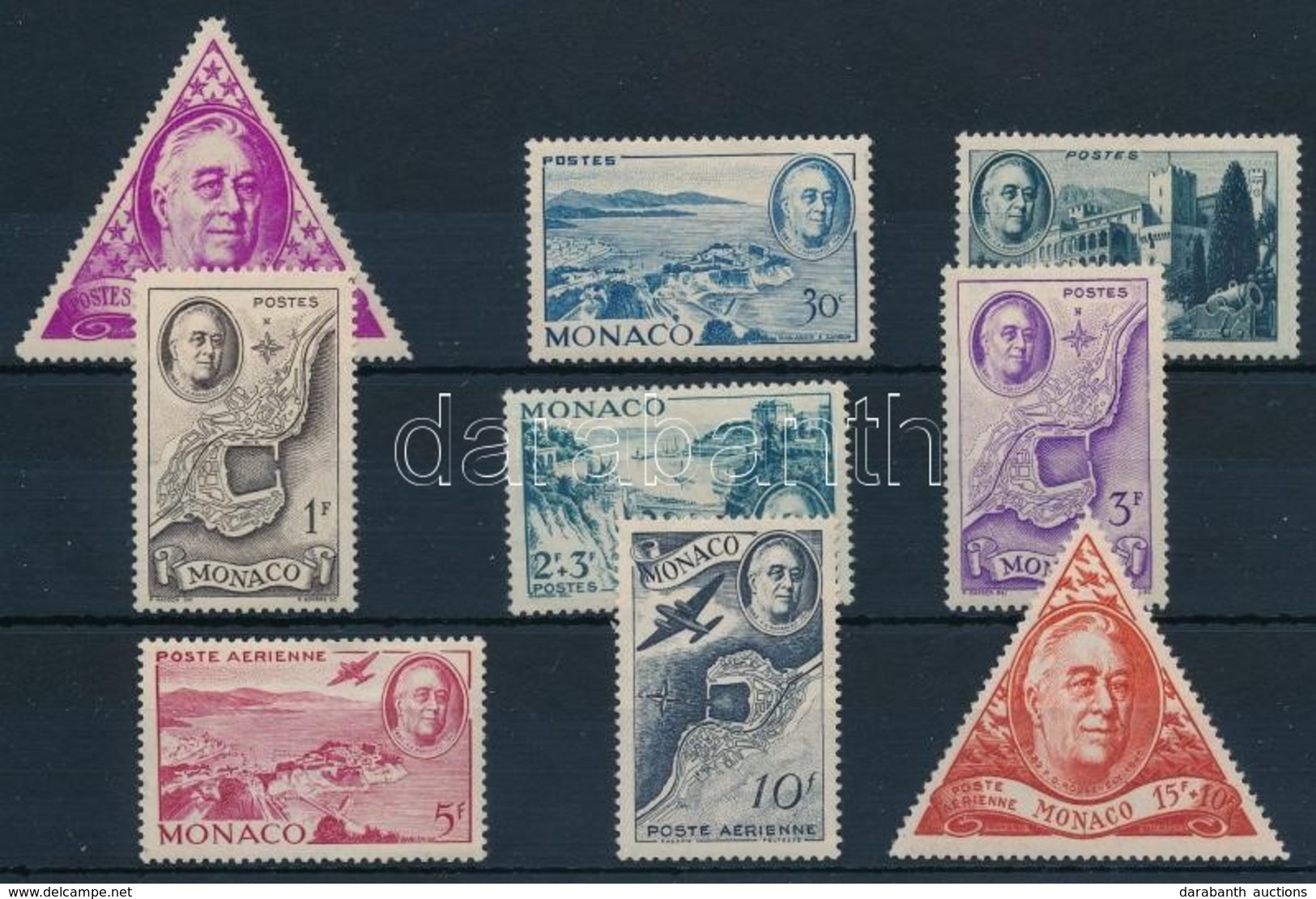 ** 1946 Roosevelt Sor Mi 322-330 - Other & Unclassified