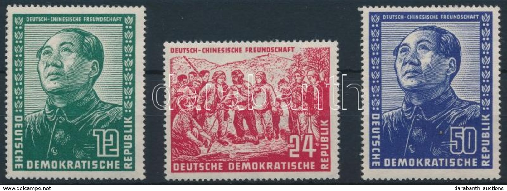 ** 1951 Német-kínai Barátság Mi 266-268 - Altri & Non Classificati