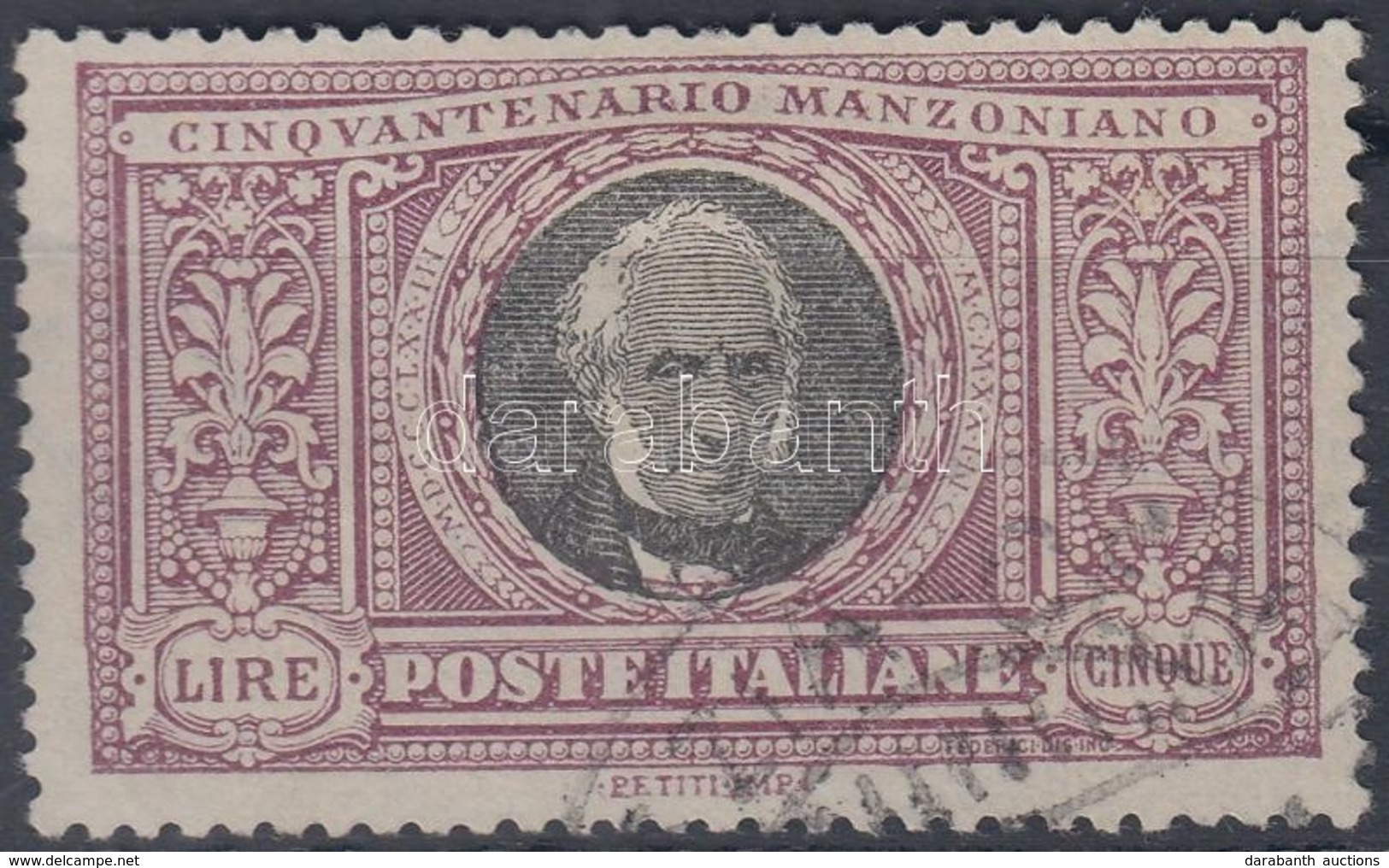 O 1923 Alessandro Manzoni Mi 193 - Other & Unclassified