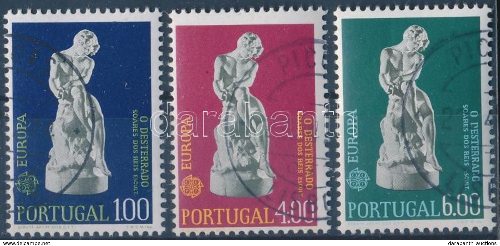 O 1974 Europa CEPT: Szobrok Sor Mi 1231-1333 - Altri & Non Classificati