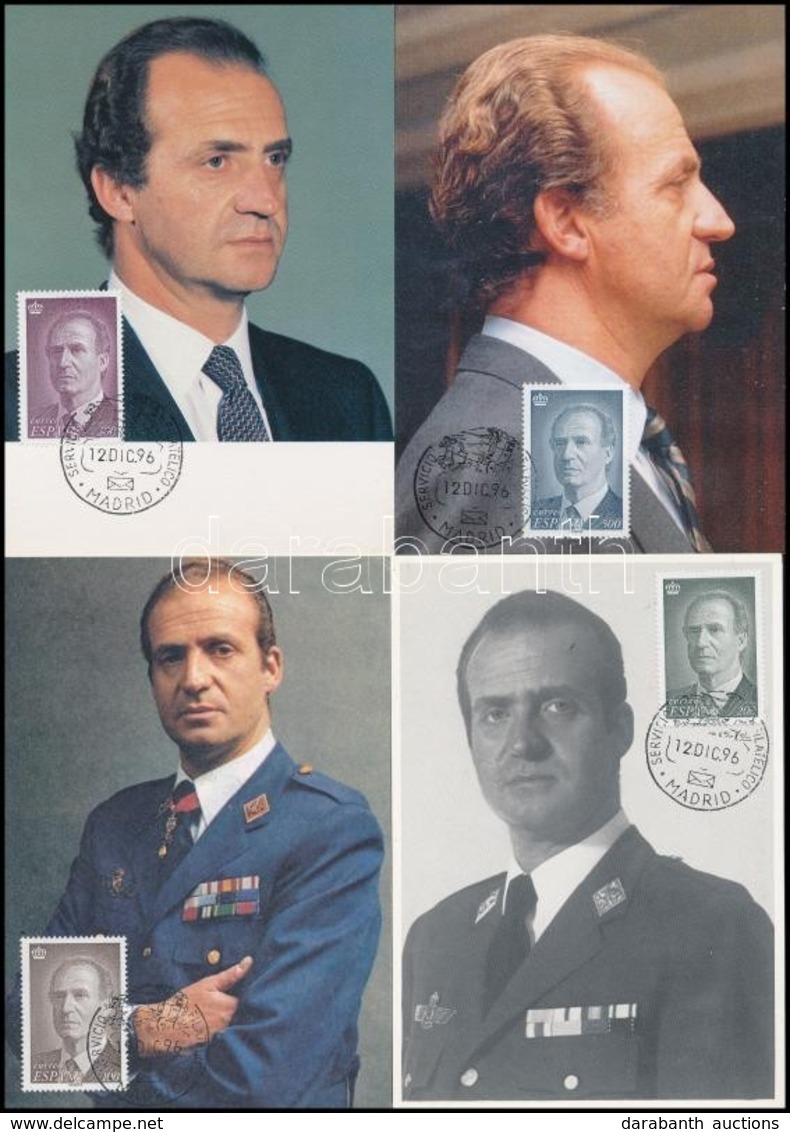 1996 Juan Carlos Sor Mi 3306-3309 4 Db CM-en - Other & Unclassified