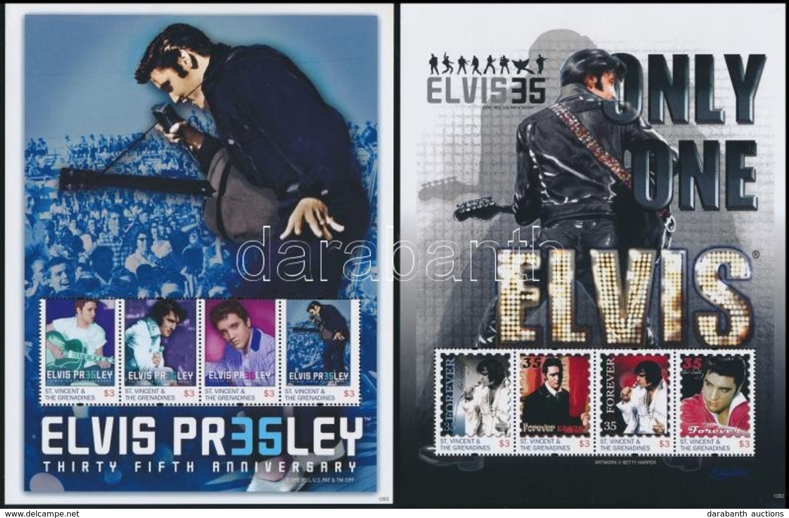 ** 2012 Elvis Presley Kisívsor Mi 7058-7065 - Altri & Non Classificati