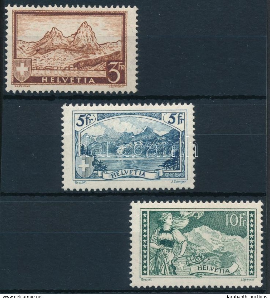 ** 1928 Forgalmi Sor Mi 226-228 - Other & Unclassified