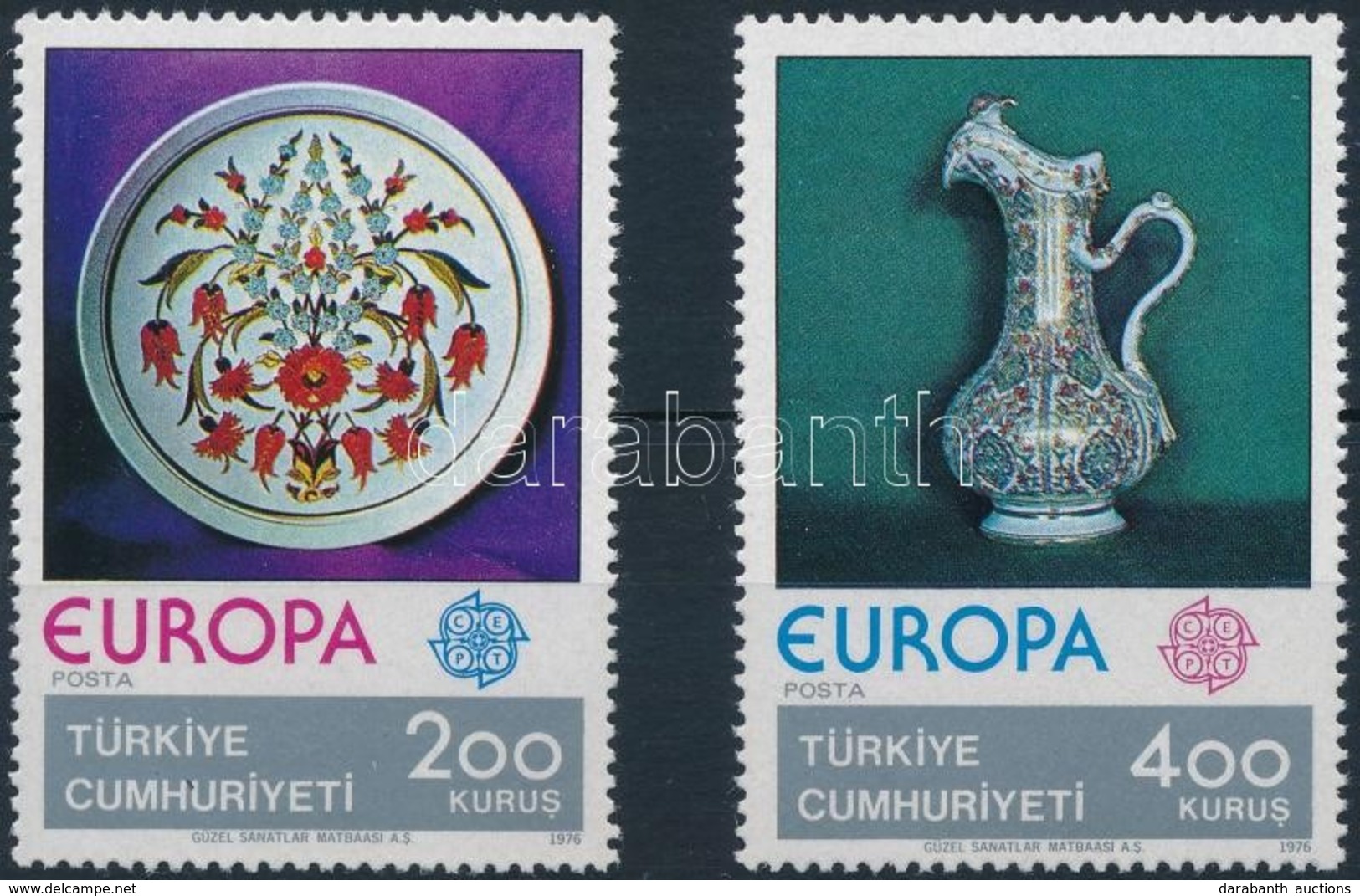 ** 1976 Europa CEPT: Kézművesség Sor Mi 2385-2386 - Other & Unclassified