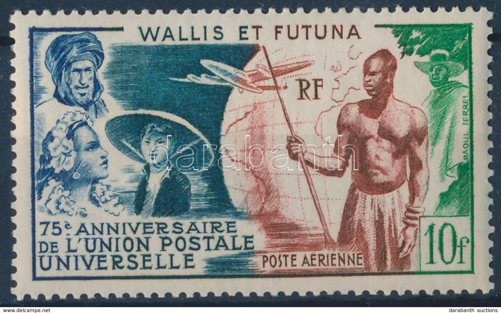 ** 1949 75 éves Az UPU Mi 176 - Other & Unclassified