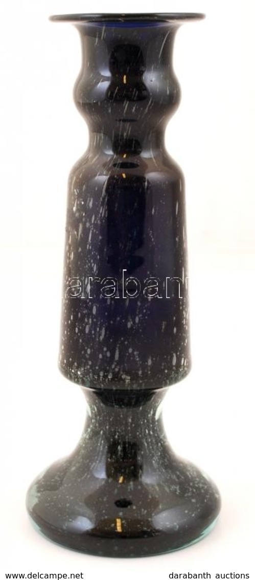 Dekoratív Fújt Váza, Több Rétegű, Jelzés Nélkül, Hibátlan, M:25 Cm - Glass & Crystal