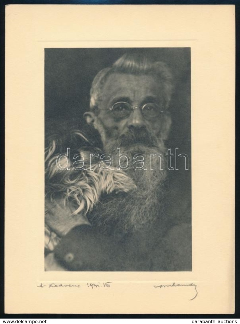 Cca 1931 Orphanidesz János (1876-1939) Fotóművésztől 4 Db Aláírt, Vintage Fotóművészeti Alkotás, 18x24 Cm - Altri & Non Classificati