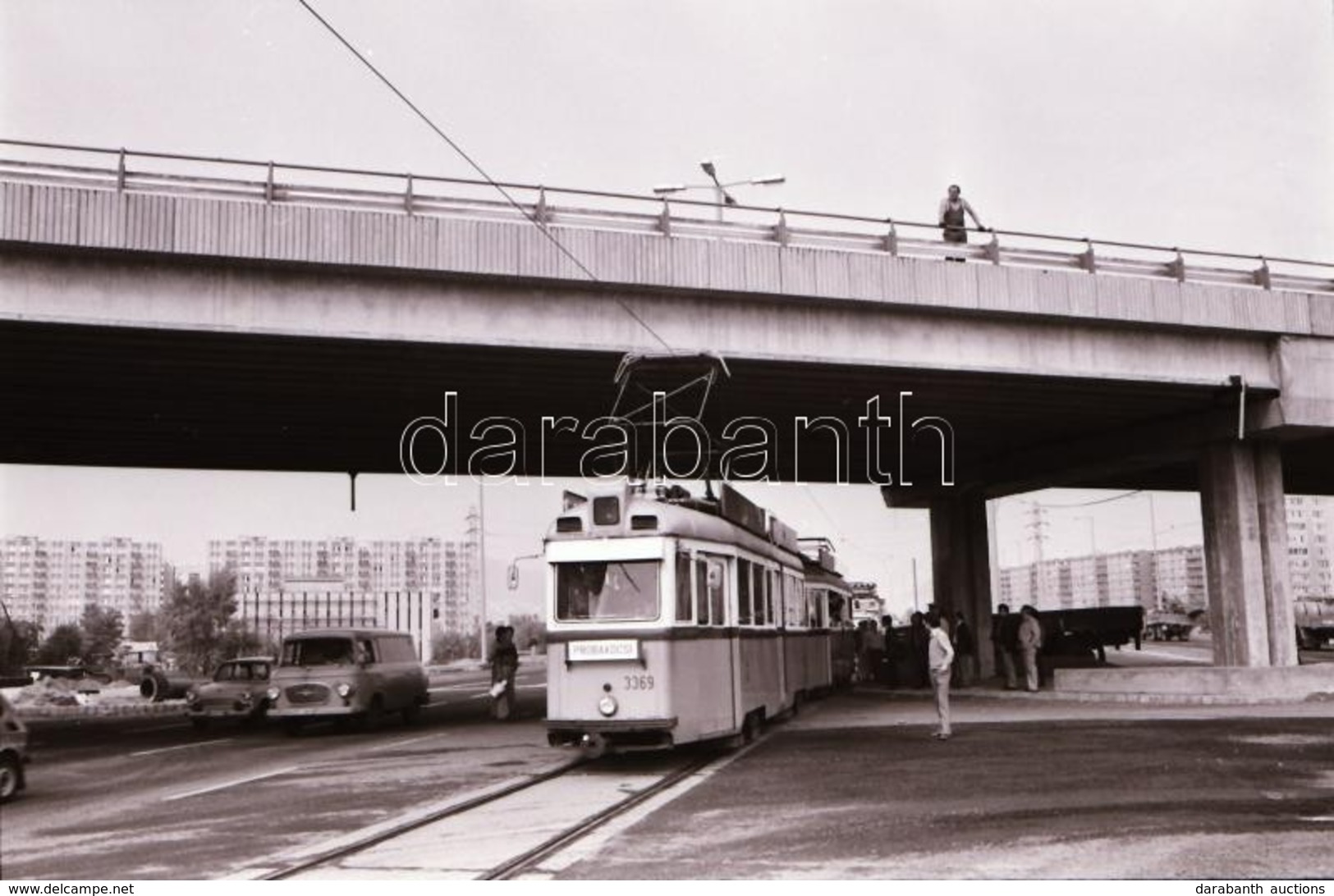 1984. Október 2. Budapest, Az 1-es Villamos Vonalán Próbajárat, 32 Db Szabadon Felhasználható Vintage Negatív, 24x36 Mm - Other & Unclassified