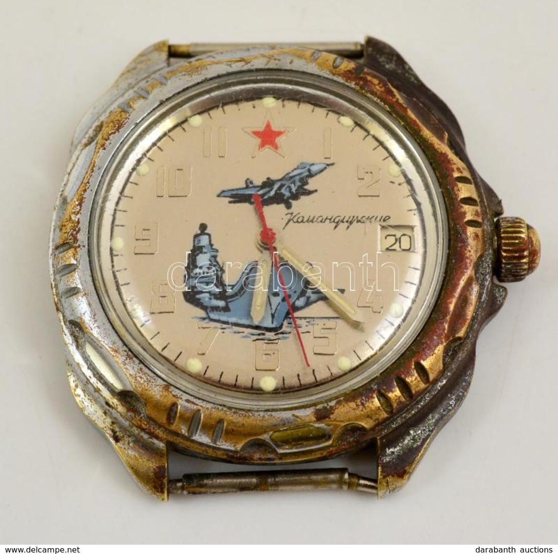 Szovjet Katonai, Vadászrepülő óra / Soviet Military Pilot Watch. - Altri & Non Classificati
