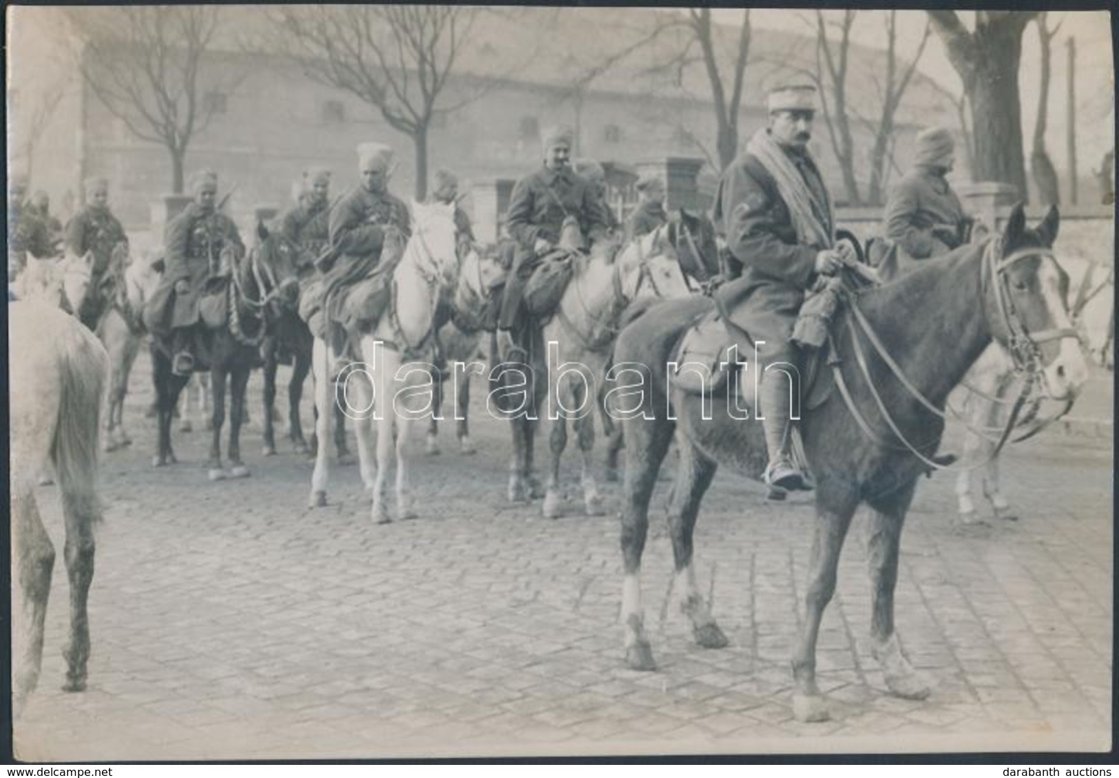 1919 Francia Megszálló Katonák Angyalföldön (Bp., XIII.) / 1919 French Occupying Soldiers In Budapest 17x24 Cm - Other & Unclassified