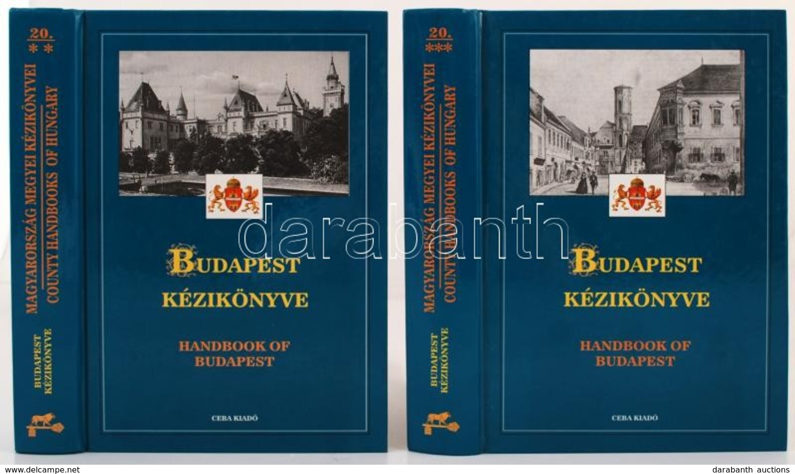 Kasza Sándor Dr. (szerk.): Budapest Kézikönyve. II-III. Kötet. Magyarország Megyei Kézikönyvei. 1998, Ceba Kiadó. Illusz - Non Classificati