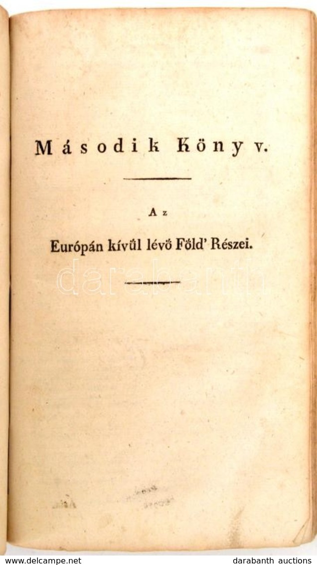 Cannabich, I[ohann] G[ünther] F[riedrich]: Közönséges Vagy Universalis Geográphia, A Bécsi Kongresszusban Történt Változ - Unclassified