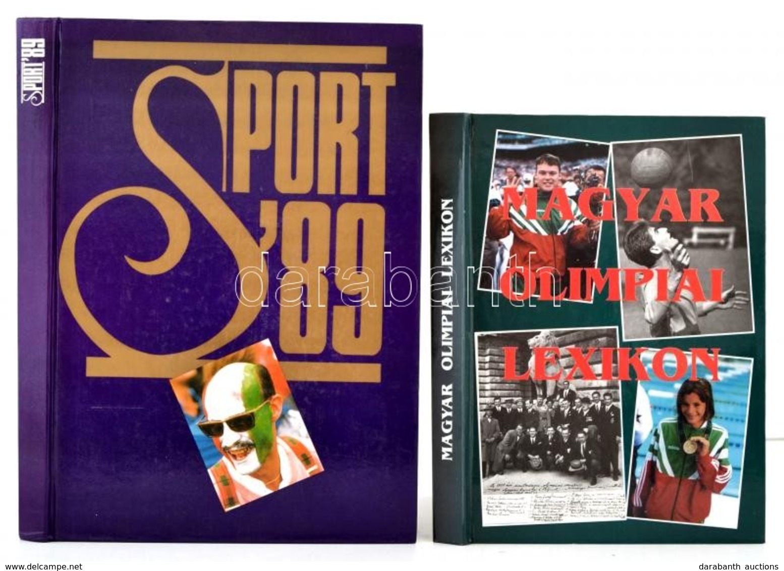 2 Db Sportkönyv: Magyar Olimpiai Lexikon (Bp., 2000); Sport '89 (Debrecen, 1989). Kartonált Papírkötésben, Jó állapotban - Non Classificati