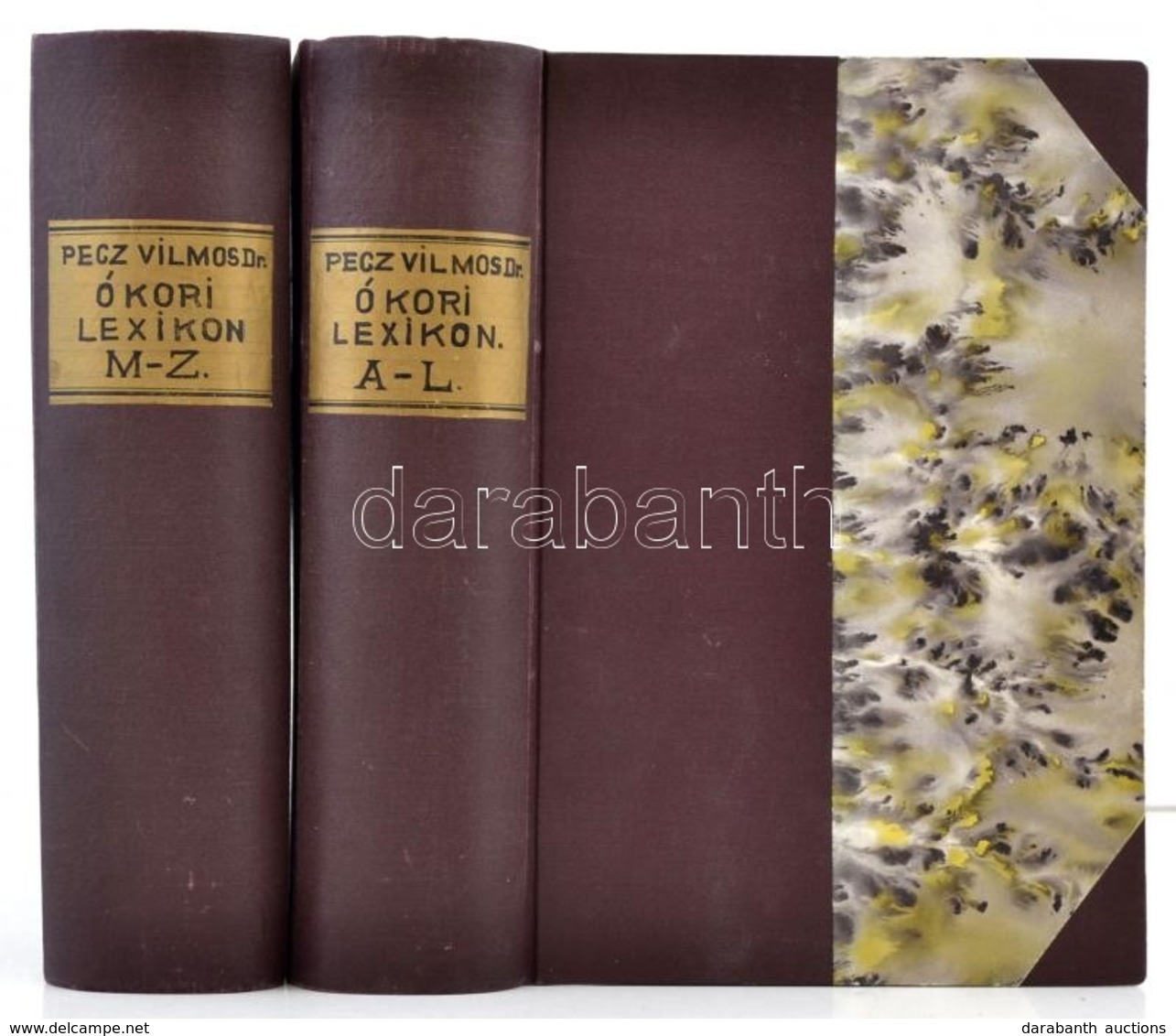 Ókori Lexikon I-II. Kötet. Szerk.: Pecz Vilmos. Bp.,1902-1904, Franklin-Társulat. Gazdag Szövegközti és Egészoldalas Kép - Unclassified