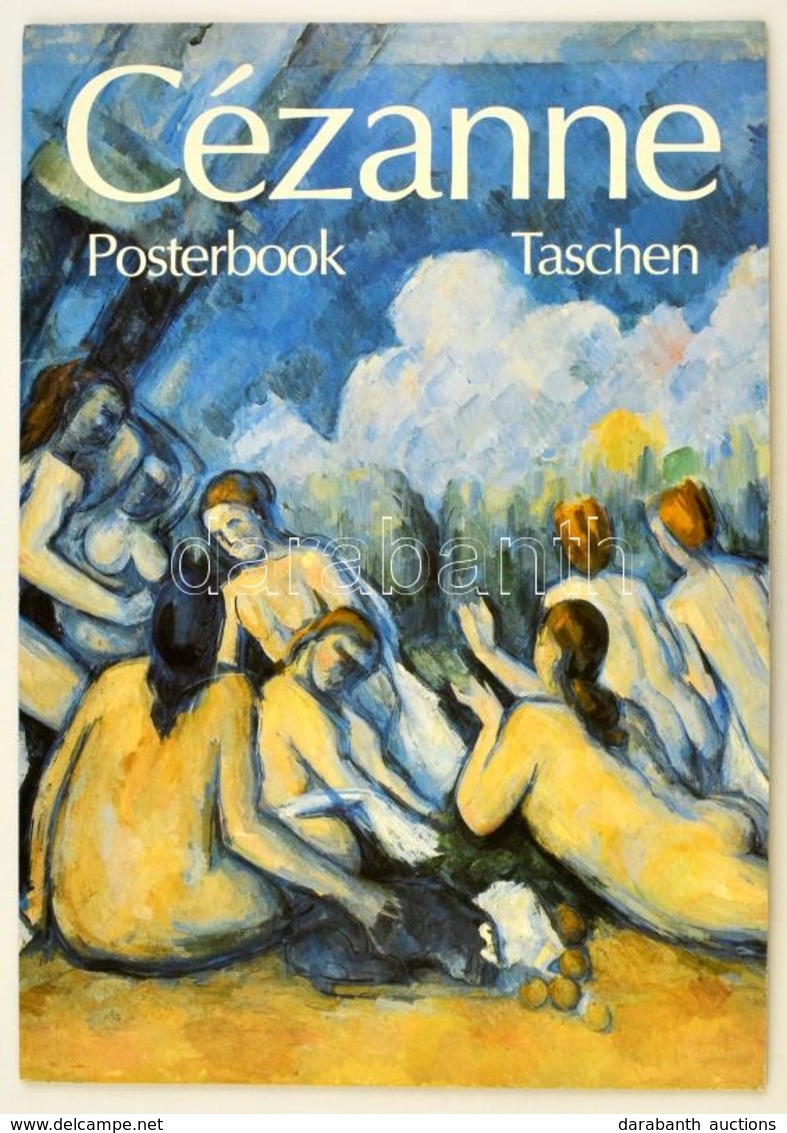 Cézanne, Taschen Poszterkönyv. Köln, 1993, Taschen. Papírkötés, Angol,német, és Francia Nyelven, 6 P. - Unclassified