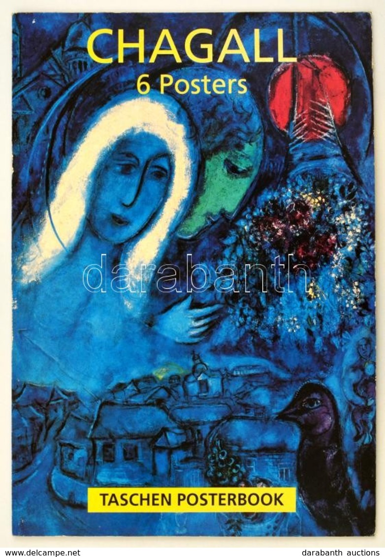 Chagall, Taschen Poszterkönyv. Köln, 1994, Taschen. Papírkötés, Angol,német, és Francia Nyelven, 6 P. - Unclassified