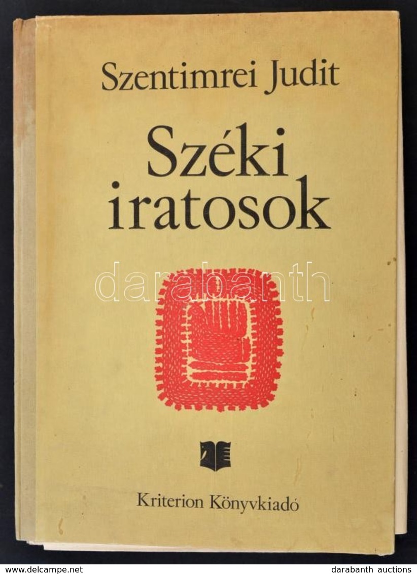 Szentimrei Judit: Széki Iratosok. Bukarest, 1982. Kriterion. 46t. Egészvászon Mappában. A Táblákat Haáz Sándor, A Szöveg - Sin Clasificación