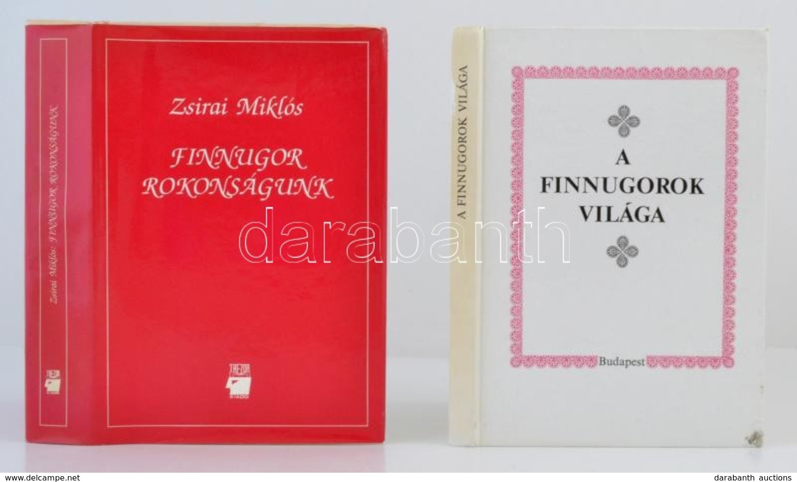 Finnugor Témájú Könyvek, 2 Db:
Zsirai Miklós: Finnugor Rokonságunk. Budapest, 1994, Trezor Kiadó. Kiadói Kartonált Papír - Sin Clasificación