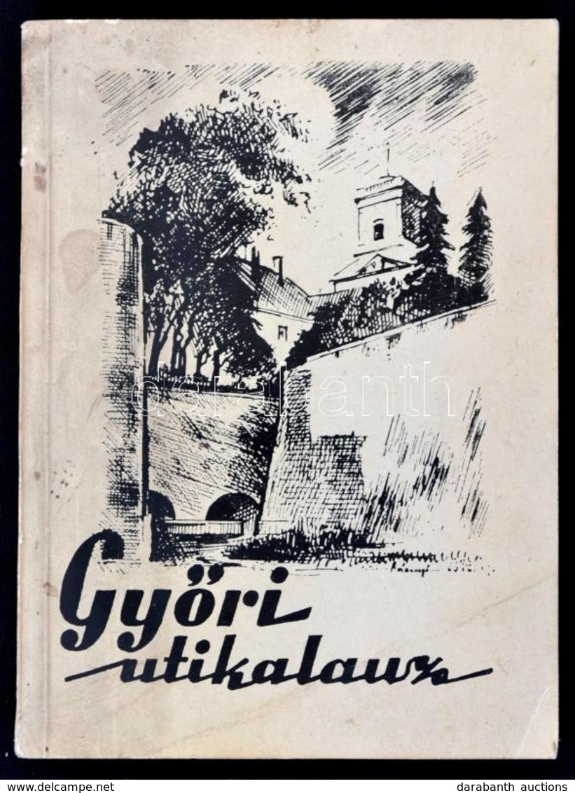 Győri Utikalauz. Szerk.: Dr. Gimes Endre. Győr, 1959, Győr-Sopron Megye Tanácsa Idegenforgalmi Hivatala. Kiadói Papírköt - Unclassified