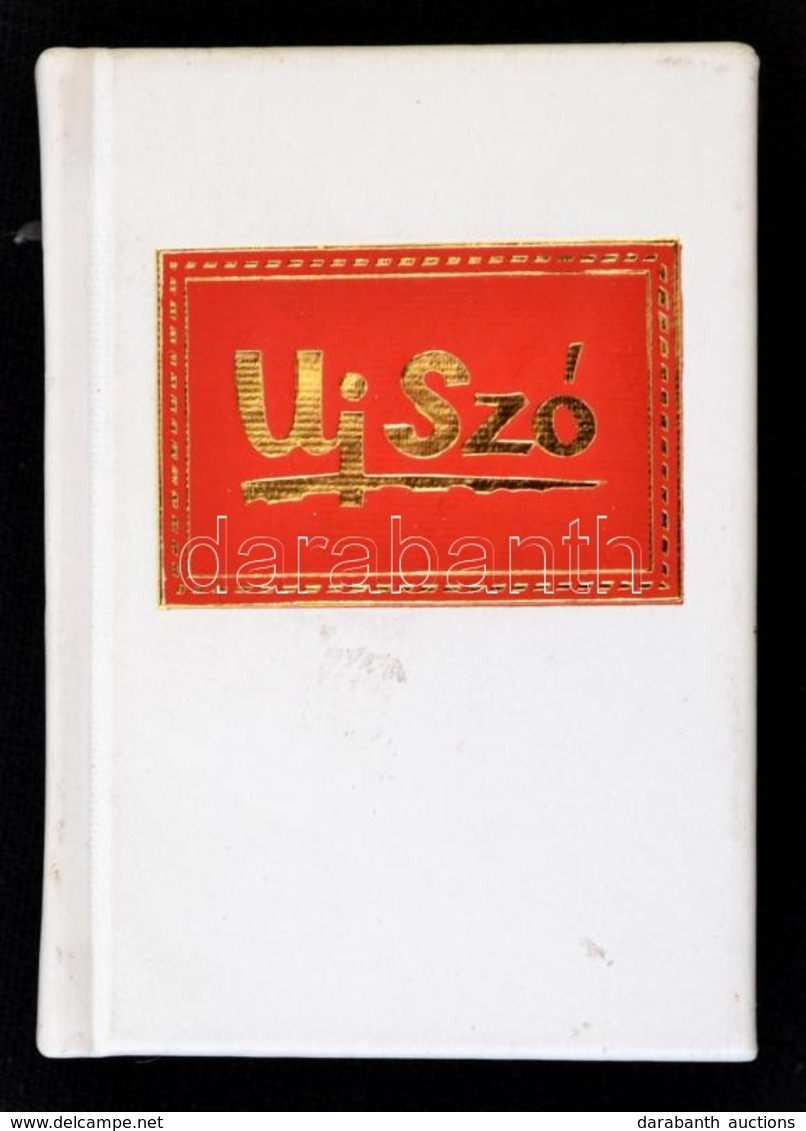 Az Uj Szó Története. Szerk.: Gyáros László. Bp.,1977, Lapkiadó Vállalat. Kiadói Műbőr-kötés. Jó állapotban. - Sin Clasificación