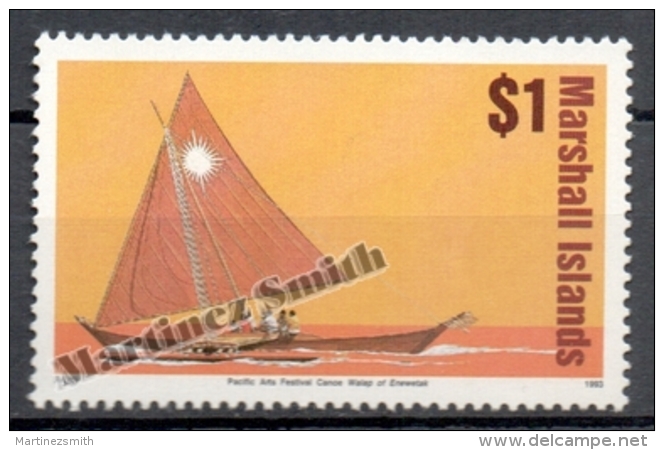 Marshall 1993 Yvert 462, Pacific Arts Festival Canoe Walap Of Enewetak - MNH - Marshall Islands