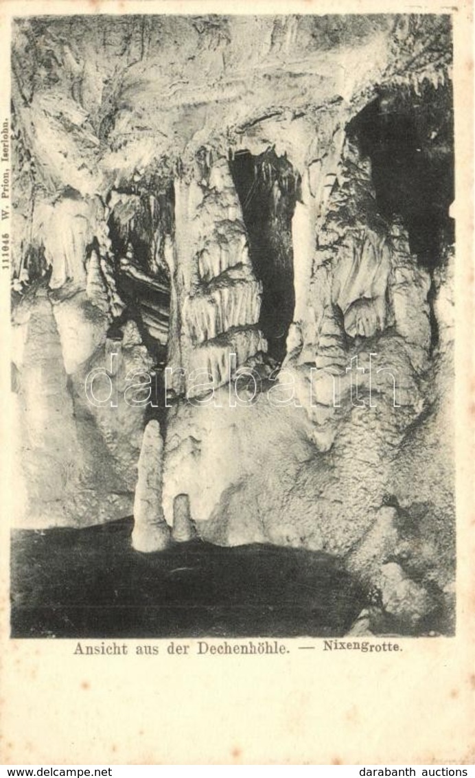 ** * 8 Db Régi Képeslap Barlangokról, Cseppkőbarlang / 8 Pre-1945 Postcards Of Stalactite And Other Caves - Unclassified