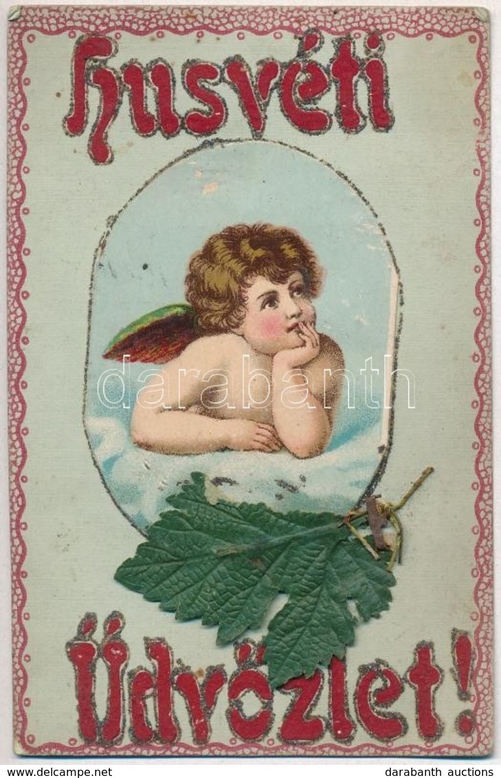 * 9 Db RÉGI Dombornyomott Litho üdvözlőlap, érdekes Darabok, Vegyes Minőség / 9 Pre-1945 Embossed Litho Greeting Cards , - Unclassified