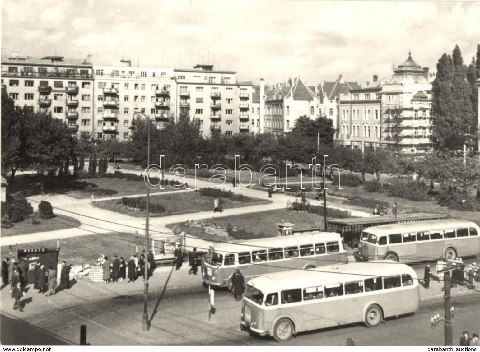 ** * 15 Db Modern Autóbusz Motívumlap, Pár Fotó / 15 Modern Autobus Motive Cards, Few Photos - Unclassified