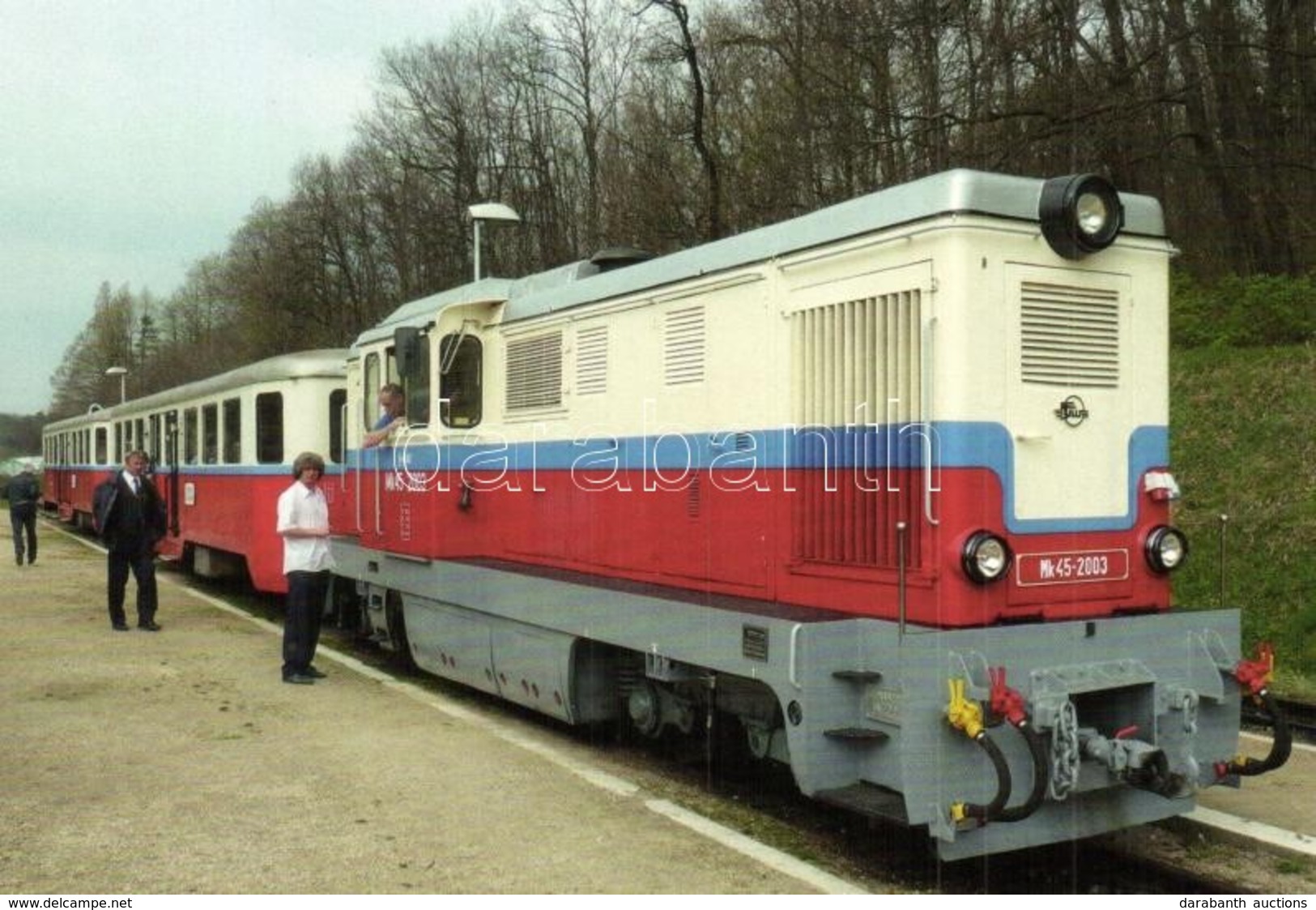 ** 15 Db Modern Budapesti Gyermekvasút Motívumlap / 15 Modern Hungarian 'Children's Railway' Narrow-gauge Railway, Train - Non Classificati