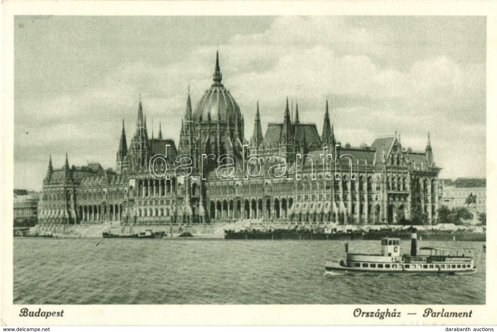 ** T2 Budapest V. Országház, Parlament, Gőzhajó (EK) - Unclassified