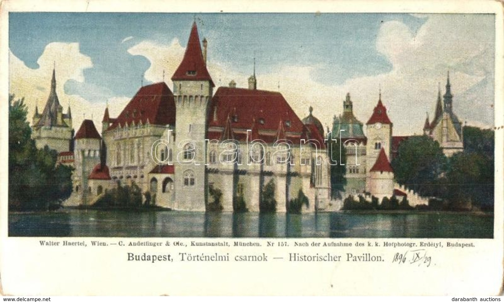 * T2/T3 Budapest XIV. Történelmi Csarnok. Walter Haertel Nr. 157. (EK) - Unclassified