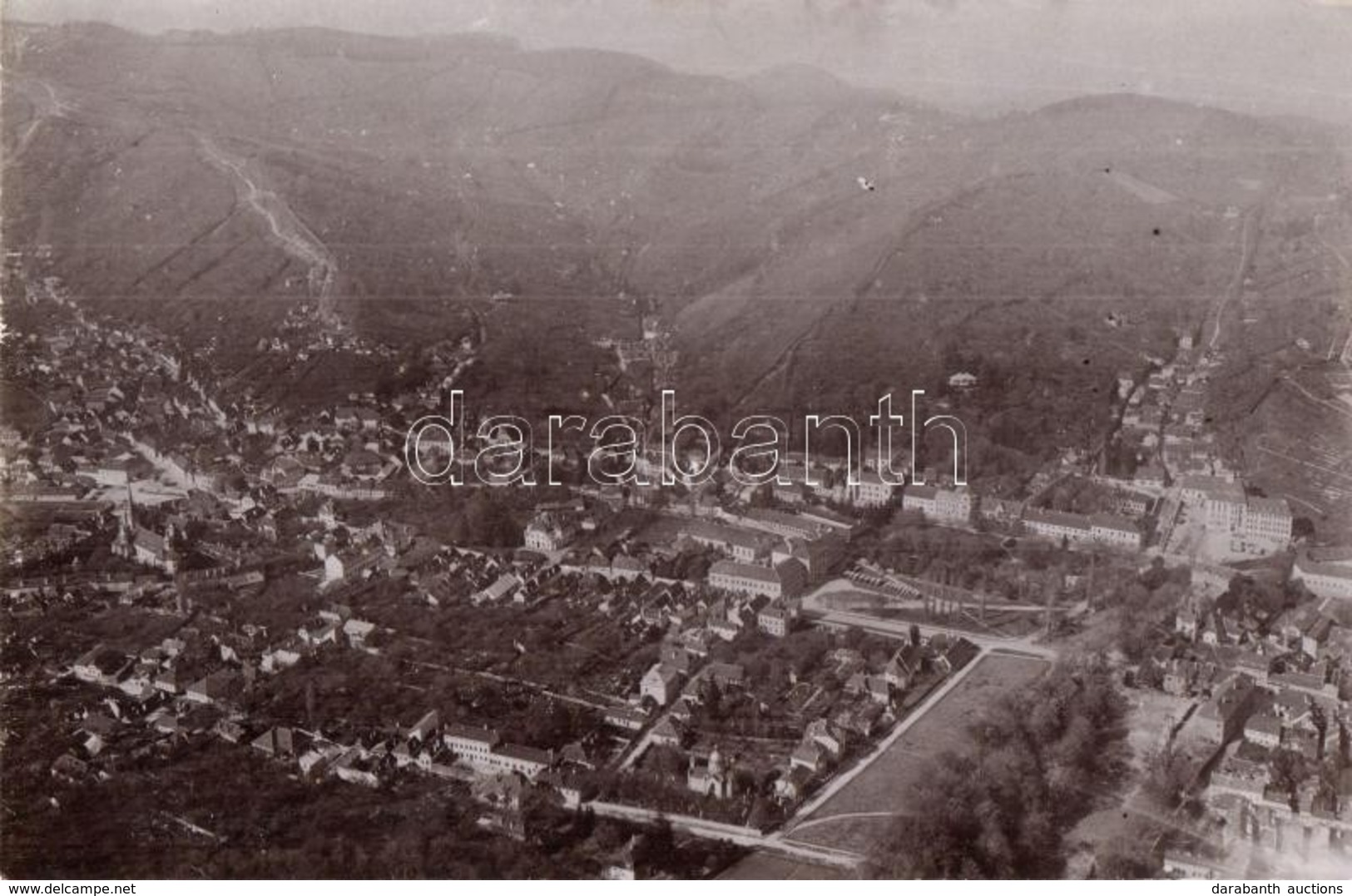 * T2 1916 Brassó, Kronstadt, Brasov; Légi Felvétel / Aerial View. Photo - Unclassified